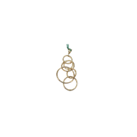 Charm Damiata Gioielli Woman in Yellow Gold 327/102/2-D199 - 327/102/2-D199